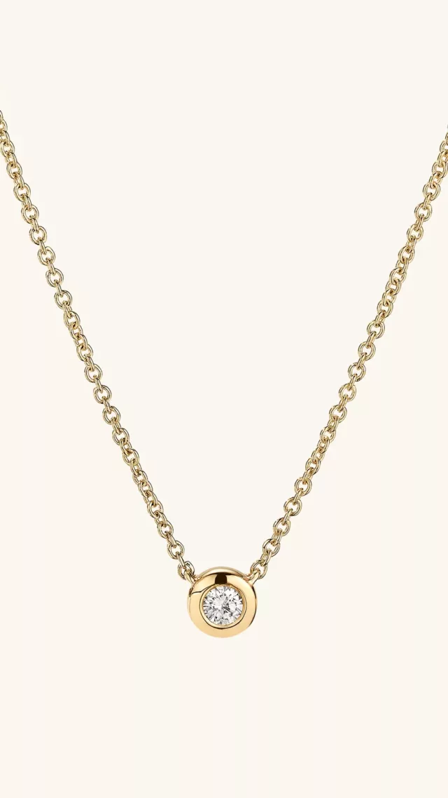 Diamond Necklace yellow