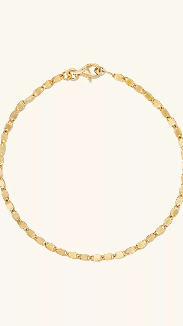 Anchor Chain Bracelet yellow