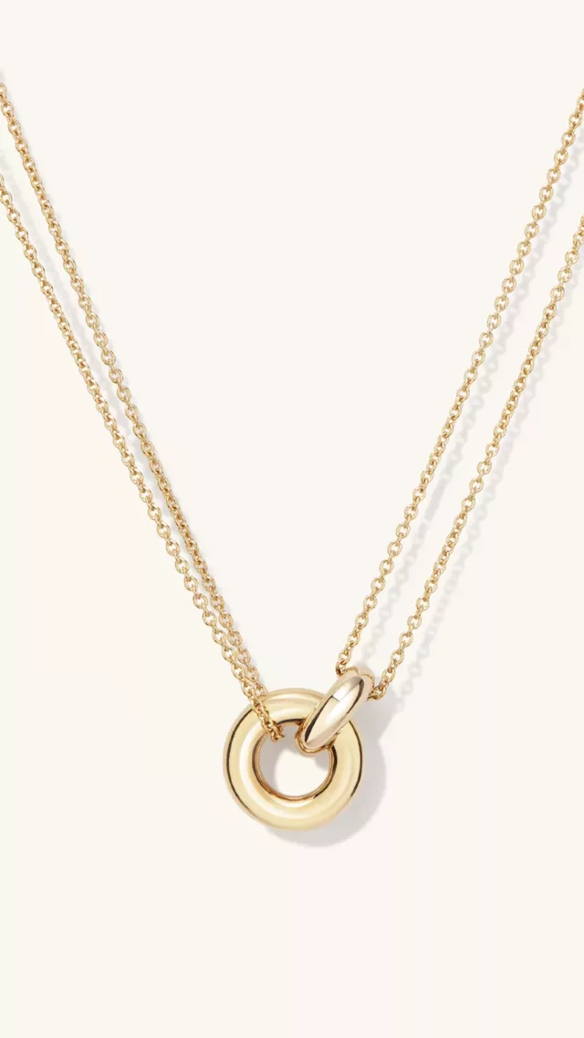 Vermeil Linked Necklace