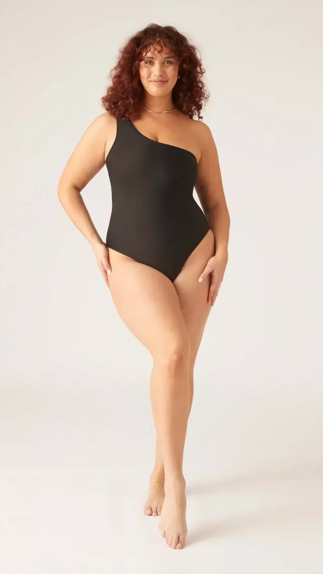 Swimwear One-Shoulder One-Piece Light-Moderate