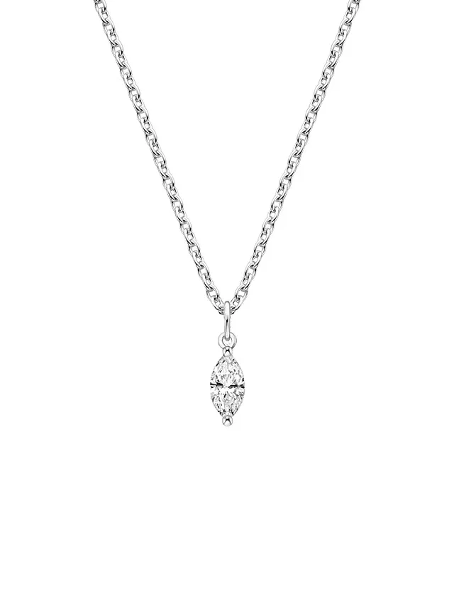 Silver Isla Diamond Pendant