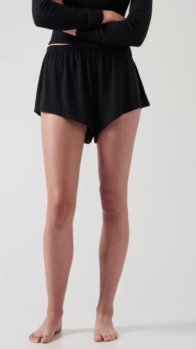 Nighttime Bliss Sleep Short Black