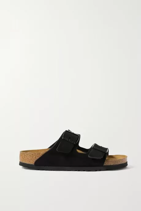 Arizona suede sandals Black