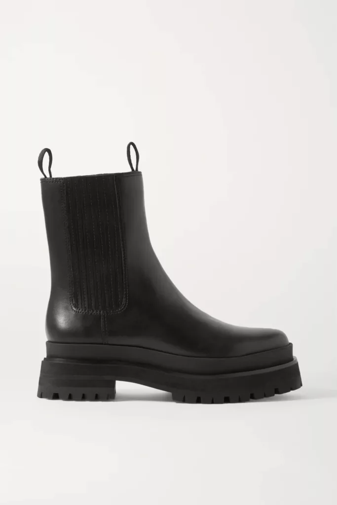 Toni leather chelsea boots Black