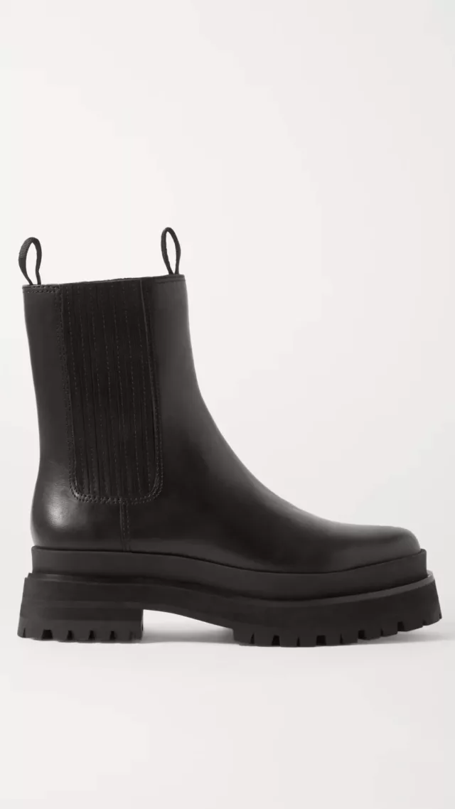 Toni leather chelsea boots Black