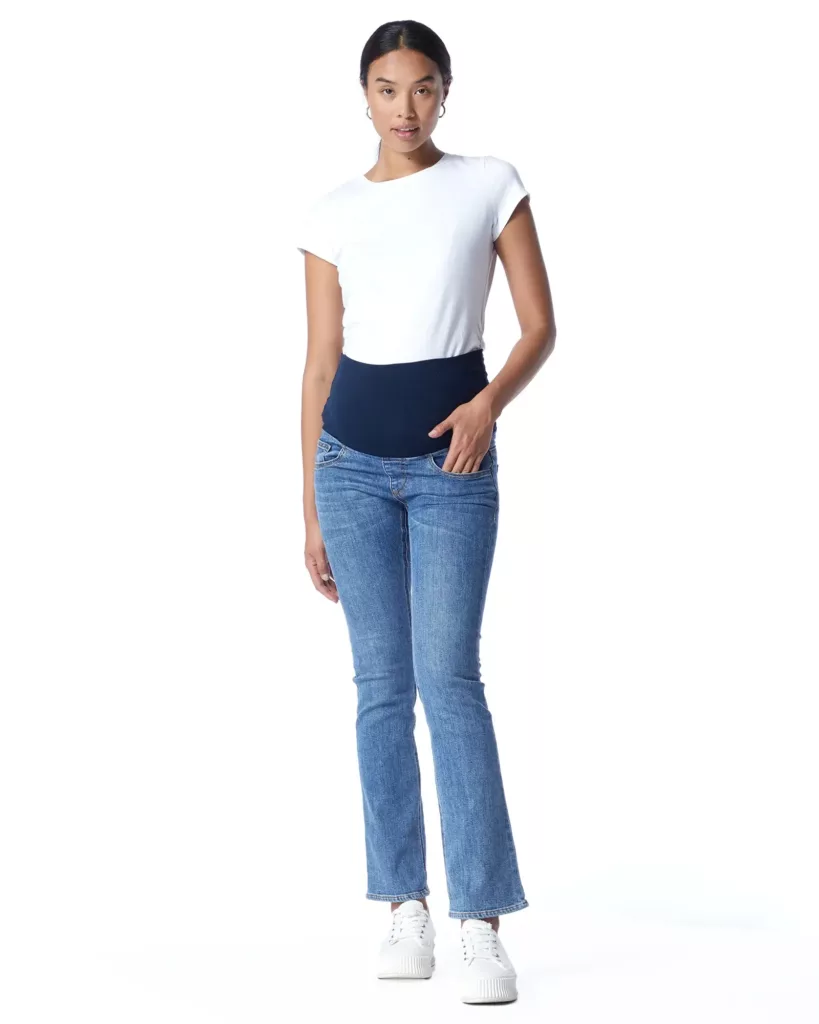 Bootcut Overbelly Jeans Light Blue