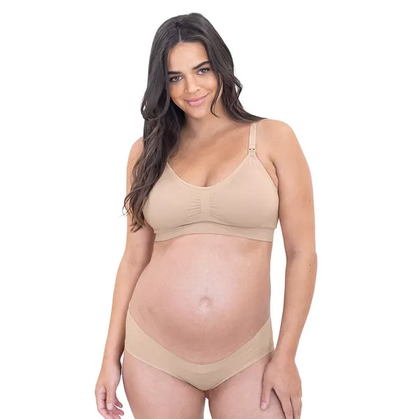 Grow with me maternity & postpartum hipster Beige