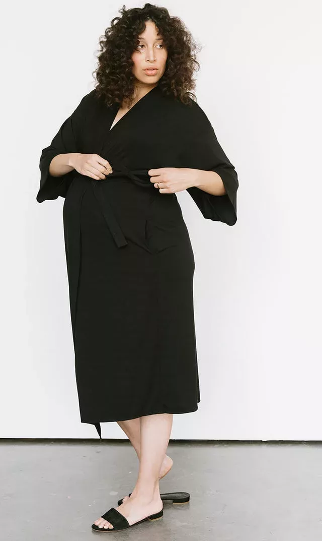 Feel good delivery robe Black