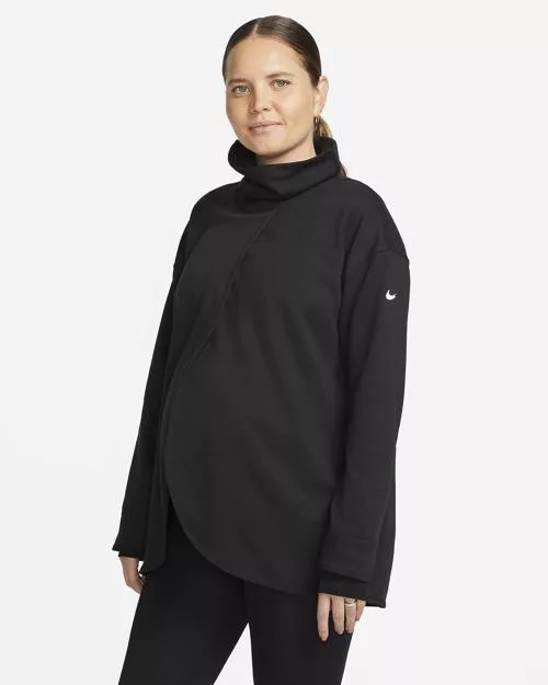 (M) Women'S Pullover (Maternity) Black White