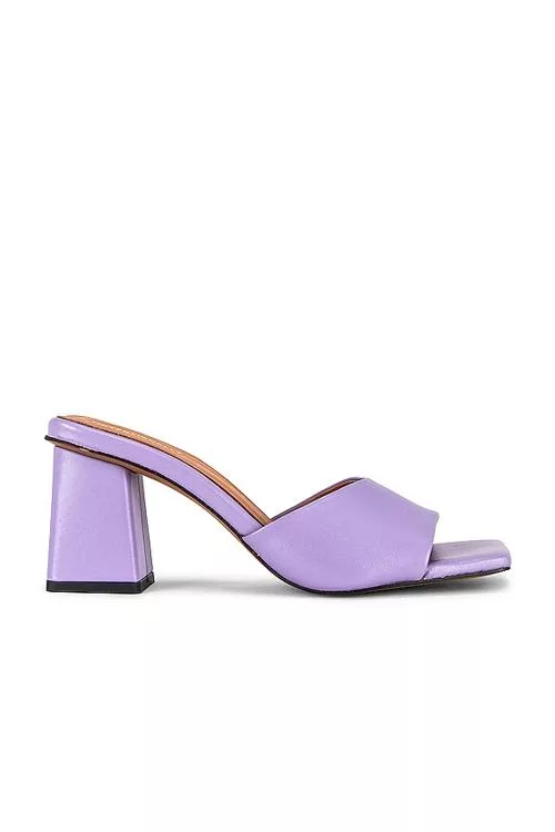 X revolve house mule in electric lilac