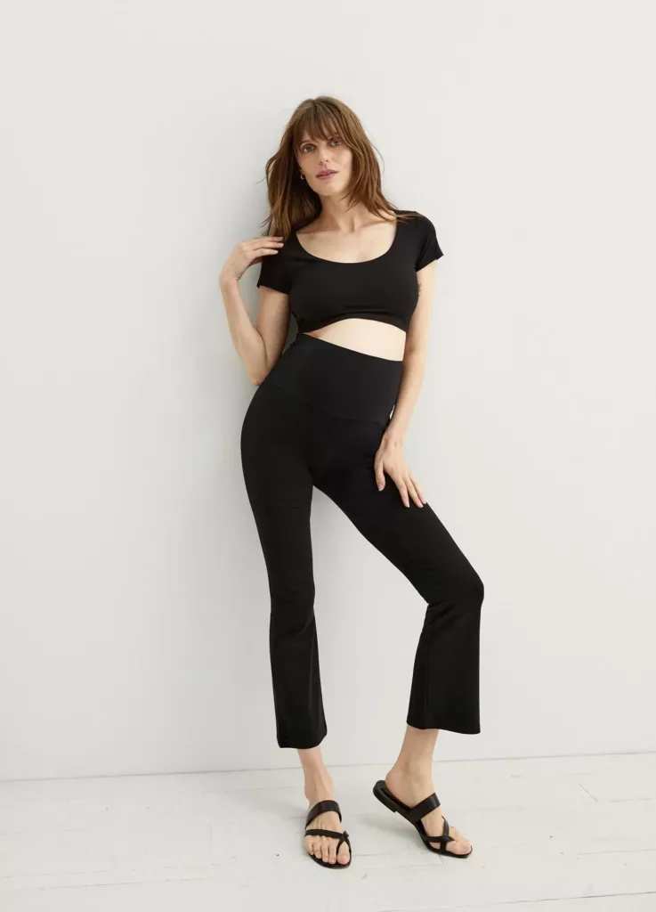 The Ultimate Before, During And After Crop Flare Black