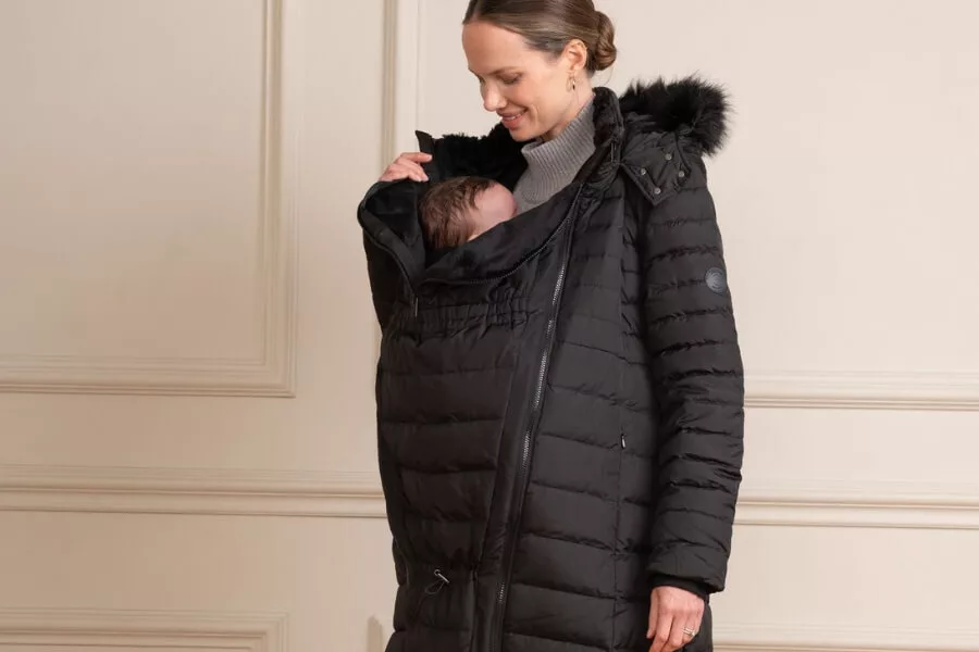 Best maternity puffer jackets for cozy winter style