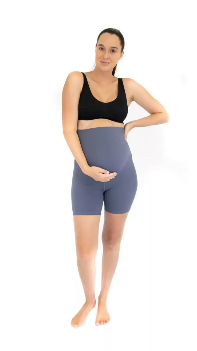 Emama Maternity Bike Shorts - Twilight