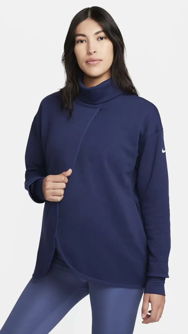 Nike (M) Women'S Reversible Pullover (Maternity) Midnight Navy/White