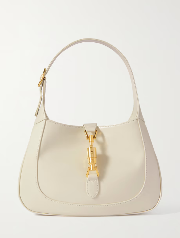 Jackie 1961 small leather shoulder bag White