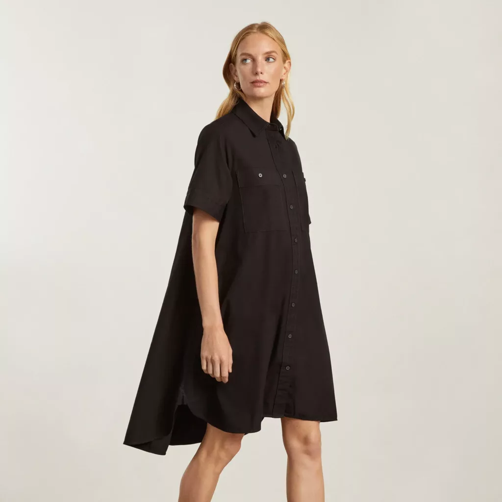 The Daytripper Shirtdress Black