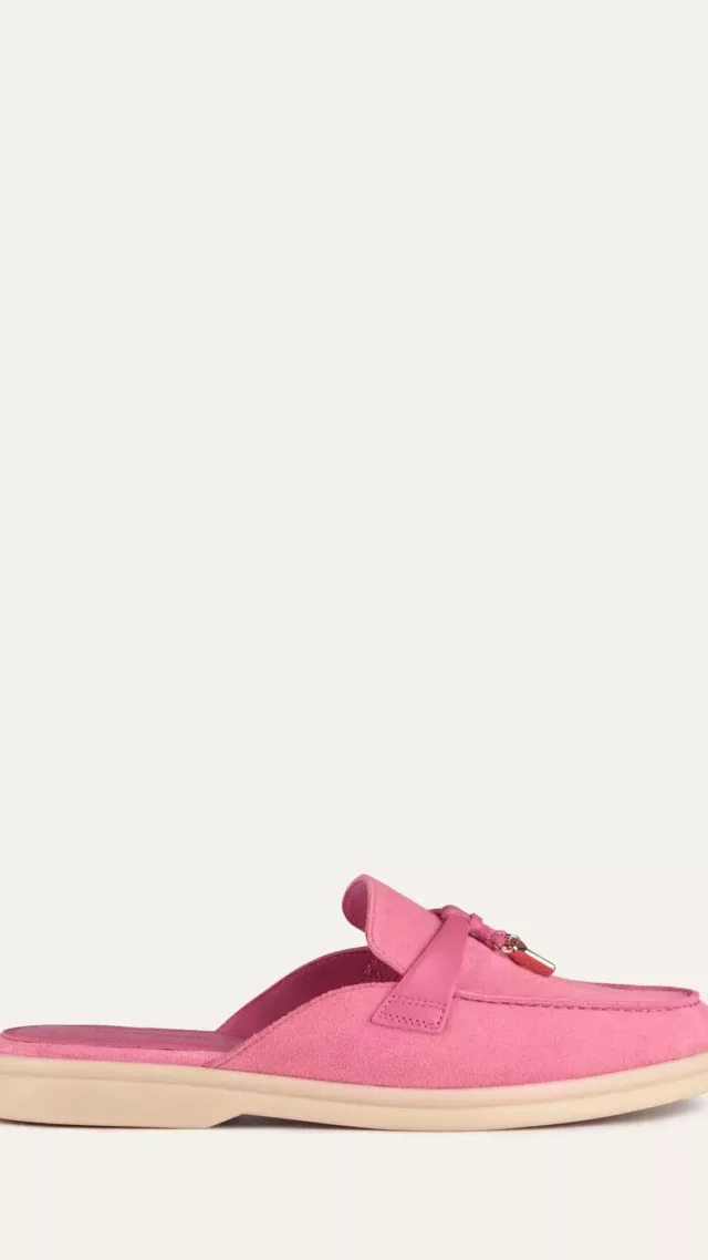 Cambridge Loafers Pink Suede