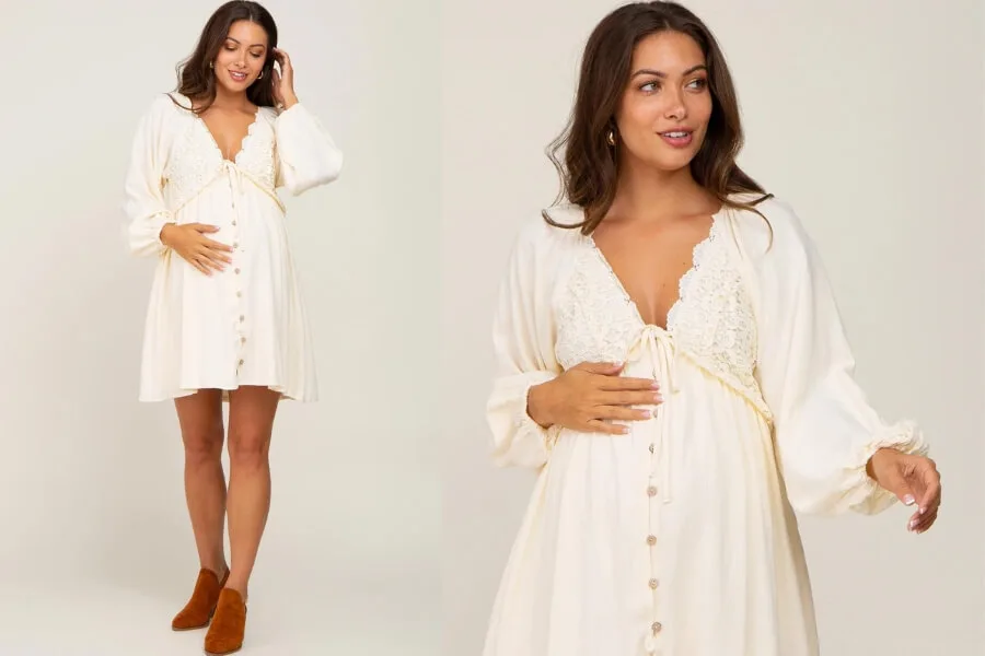 Cover Image for Best long sleeve maternity dresses for confident style