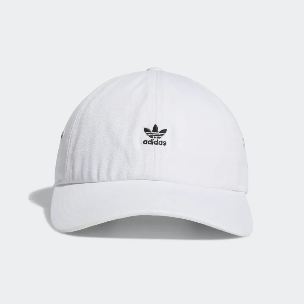 Mini Logo Relaxed Hat White