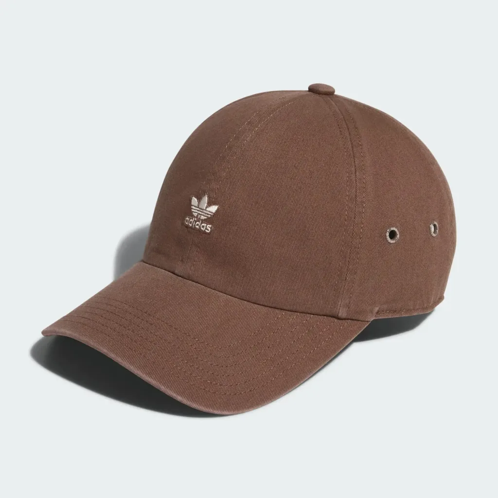 Relaxed Mini Logo Hat Brown