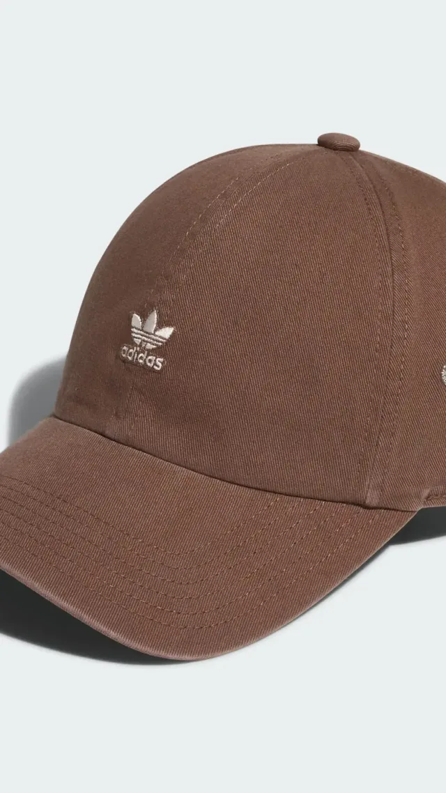 Relaxed Mini Logo Hat Brown