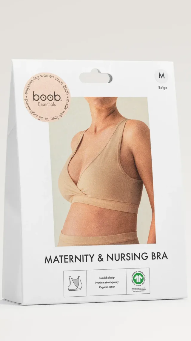 Essential Maternity And Nursing Bra Beige