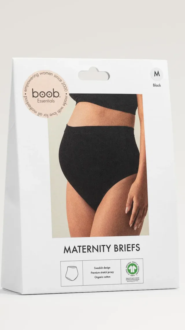 Essential Maternity Briefs Black