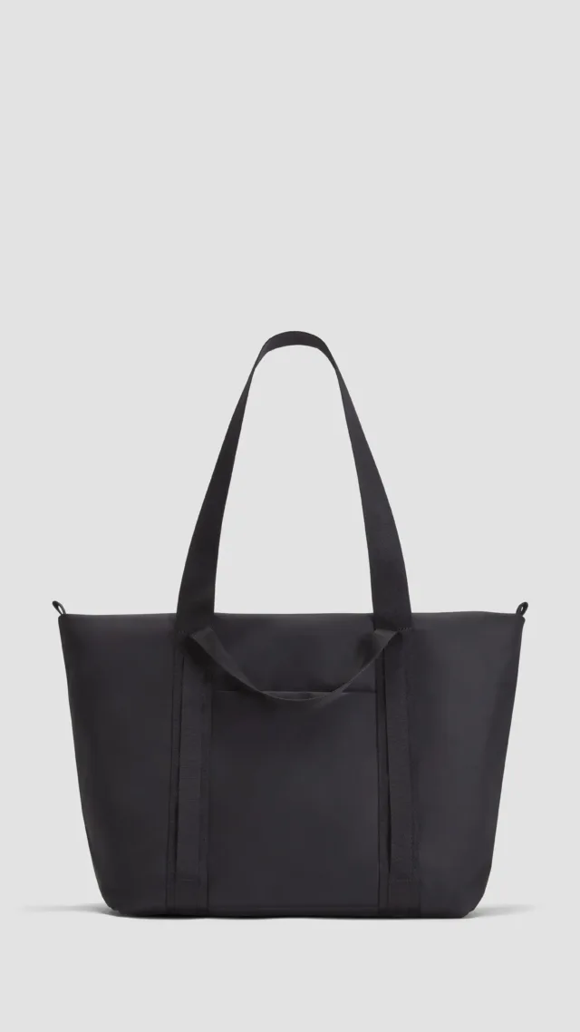 The Recycled Nylon Tote Black