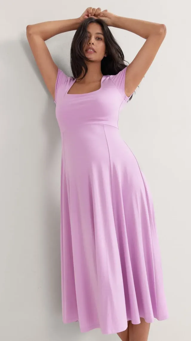 The Daphne Dress Wild Orchid