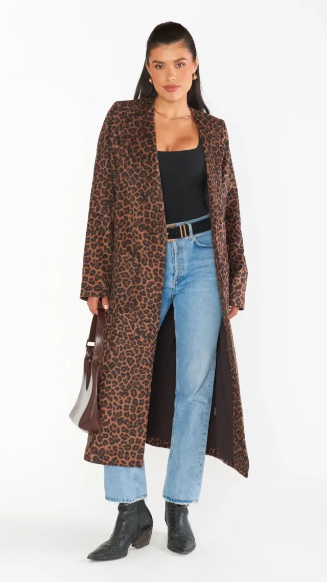 Amsterdam Jacket ~ Brushed Leopard