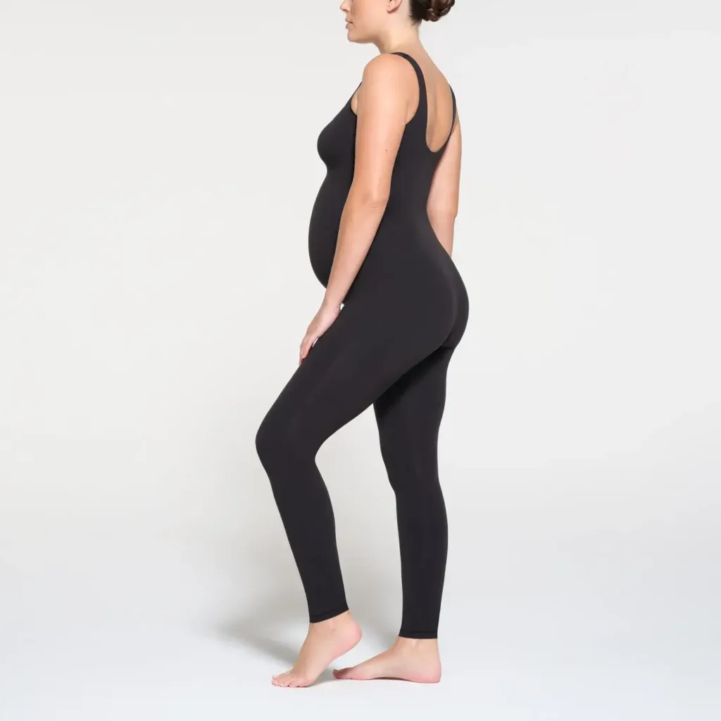 Fits Everybody Maternity Catsuit | Onyx