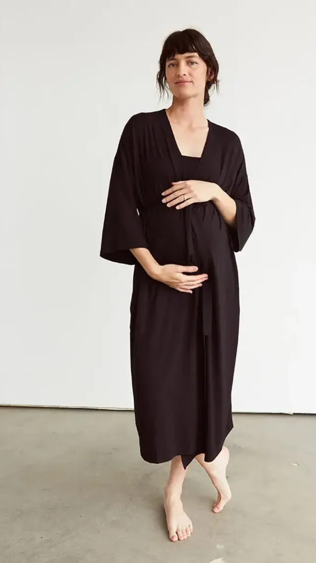Feel Good Delivery Robe Black