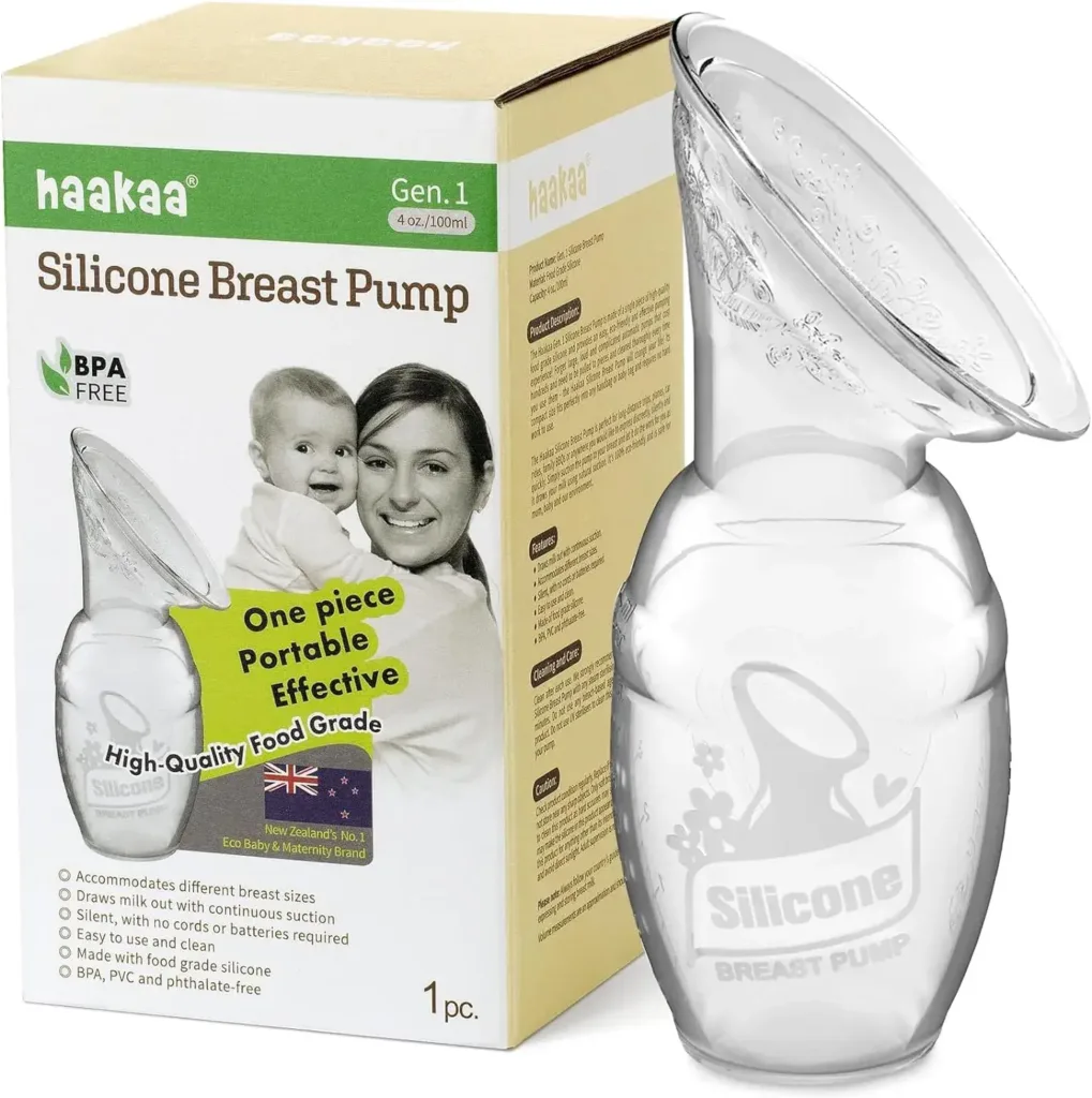 Haakaa Manual Breast Pump For Breastfeeding