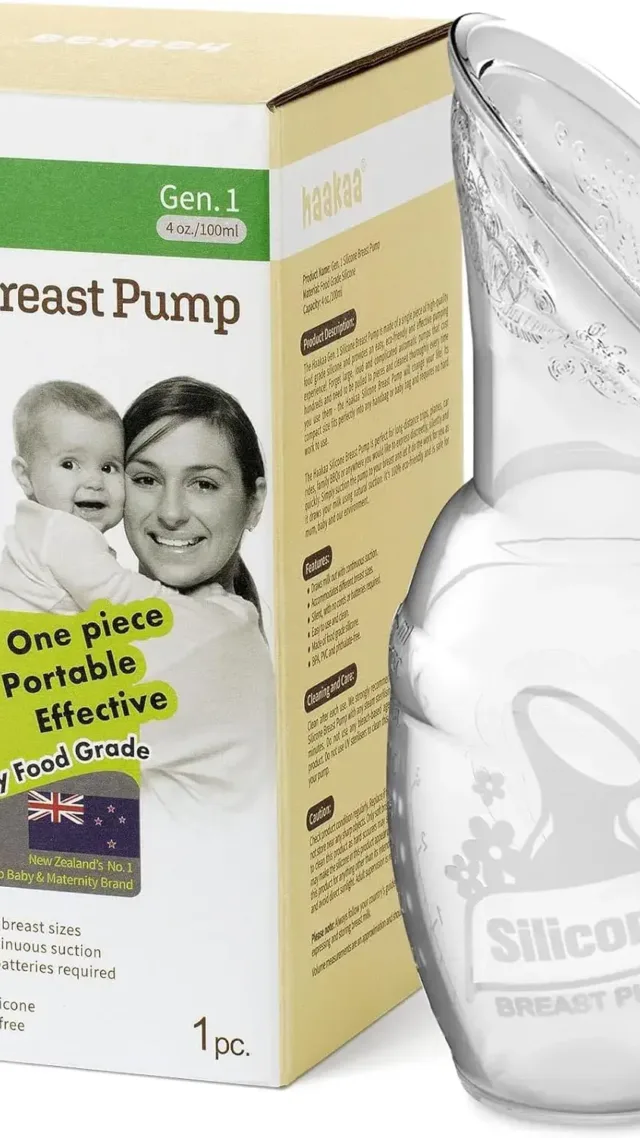 Haakaa Manual Breast Pump For Breastfeeding