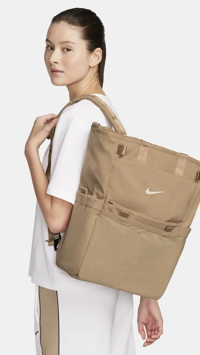 Nike (M) Convertible Diaper Bag (Maternity) (25L) Hemp, Sail