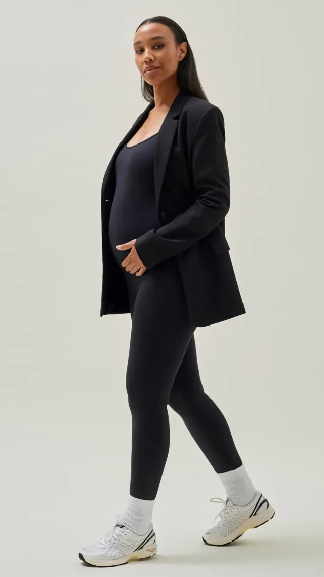 Maternity Bodysuit - Black