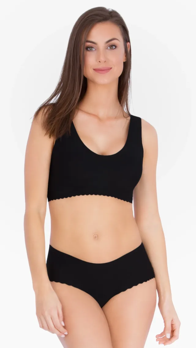 Comfy Seamless Scoop Neck Bra - Final Sale