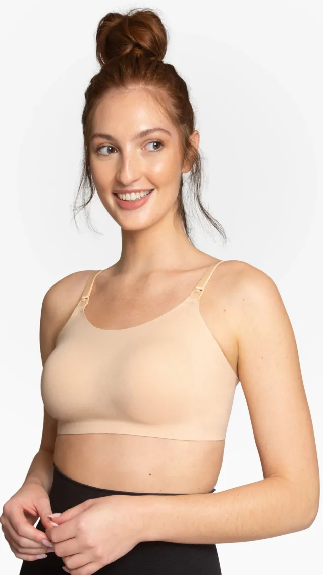 Leak Resistant Cotton Nursing Bra