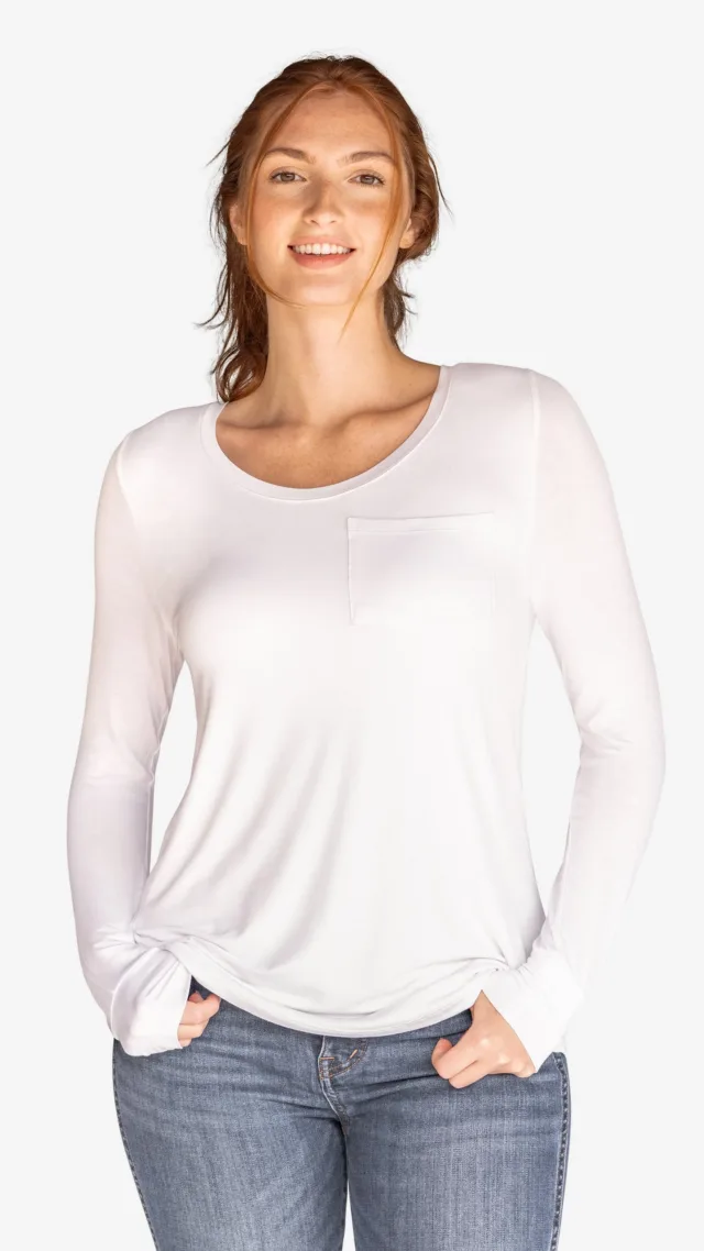 Long Sleeve Nursing Top