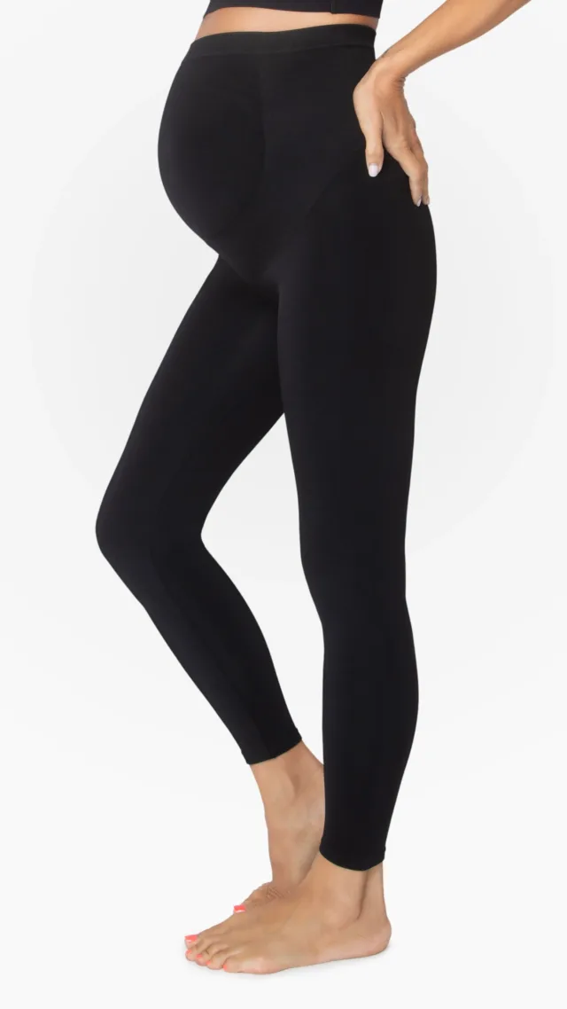 Maternity Leggings With Belly Bump Support™