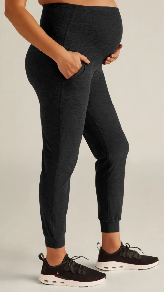 Spacedye Beyond The Bump Maternity Midi Jogger