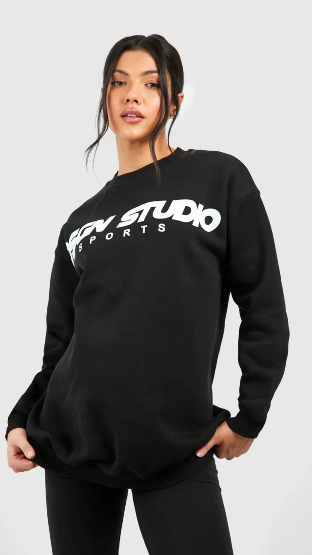 Black Maternity Dsgn Studio Sweatshirt