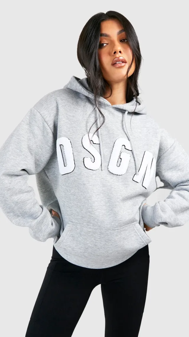 Ice Grey Maternity Dsgn Studio Oversized Hoodie