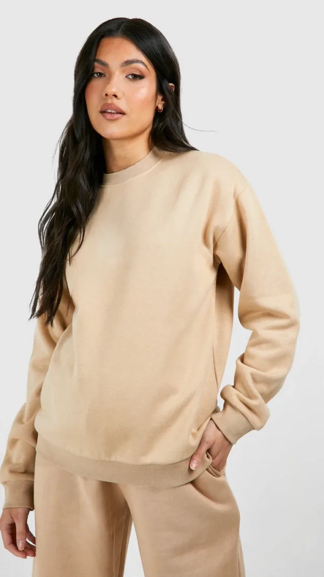 Stone Maternity Basic Sweatshirt