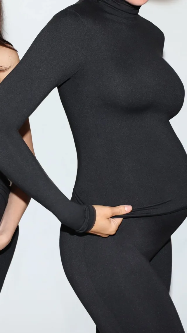 The Maternity Turtleneck Top