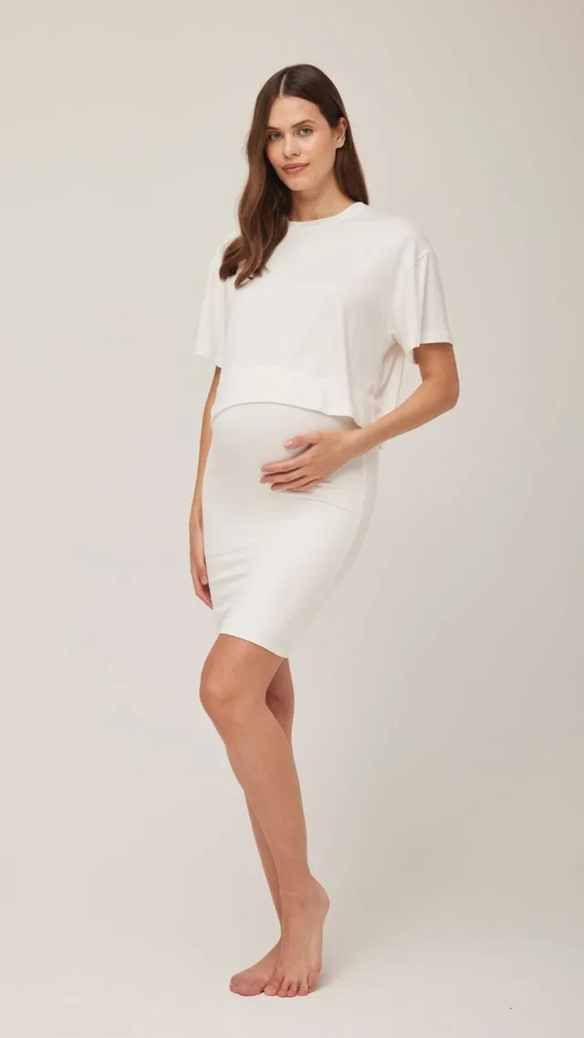 The Mini Maternity Skirt