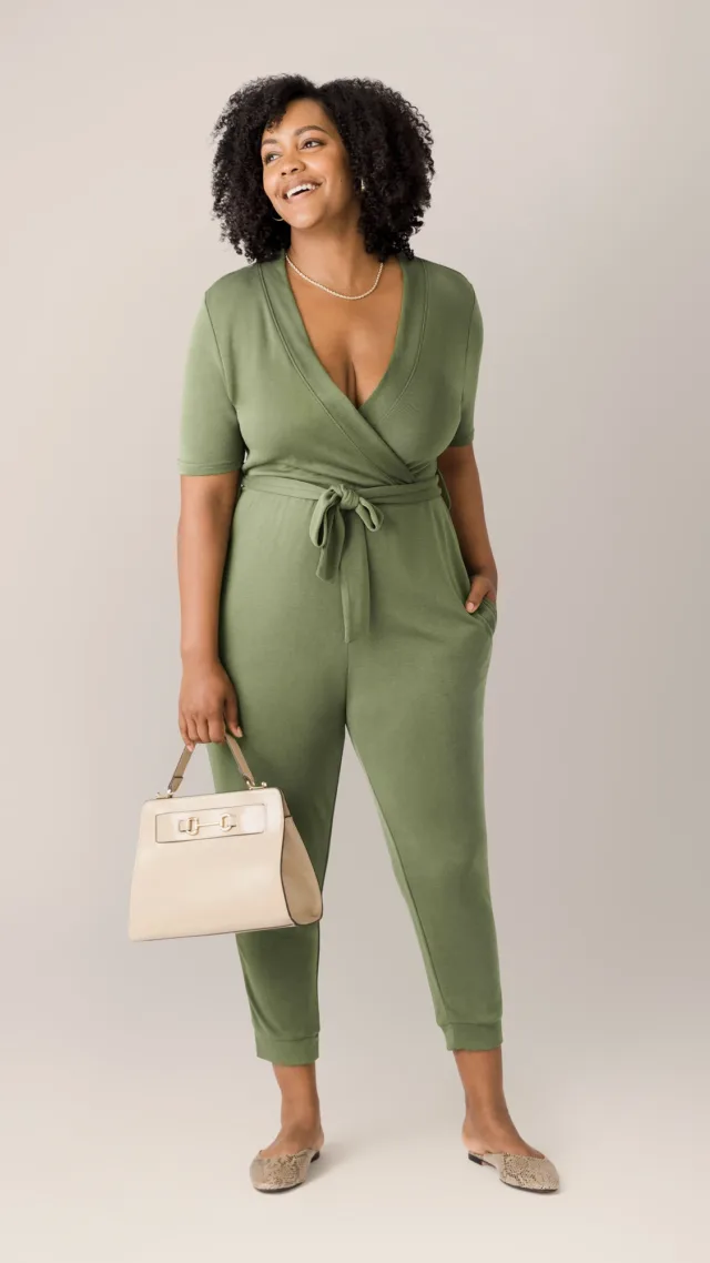 Around The Clock Nursing Jumpsuit