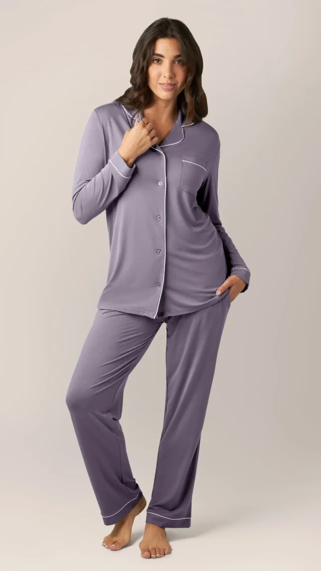 Clea Bamboo Long Sleeve Pajama Set