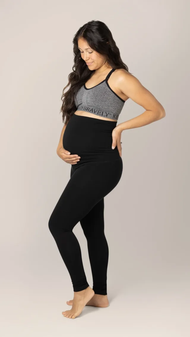 Cotton Maternity & Postpartum Footless Tight