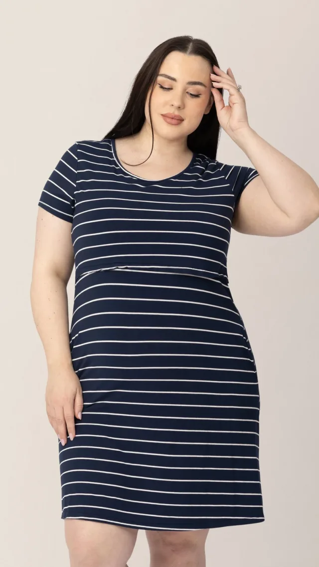 Eleanora Bamboo Maternity & Nursing Dress